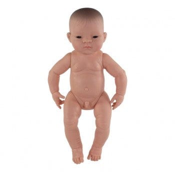 Miniland Dolls and Accessories Miniland Asian Boy, 40 cm Naked