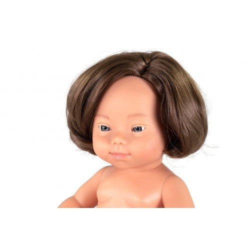 Miniland Dolls and Accessories Miniland Caucasian Girl with Down syndrome 38 cm