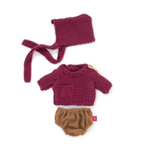 Miniland Dolls and Accessories Miniland Clothing Sand jumper and rompers (21 cm Doll)