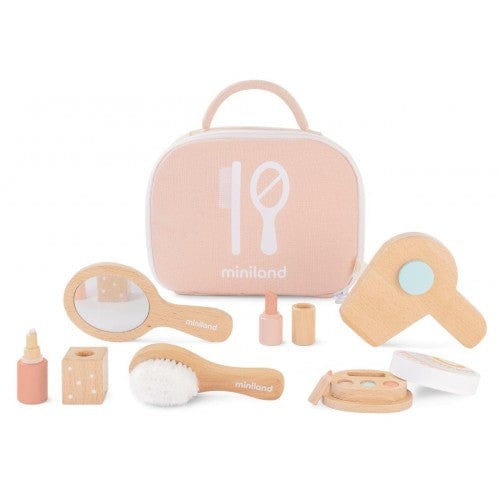 Miniland Dolls and Accessories Miniland Doll Wooden Beauty Set