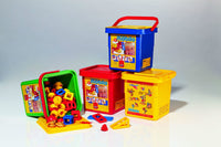 Mobilo Blocks Mobilo Junior Bucket - 106 Pieces