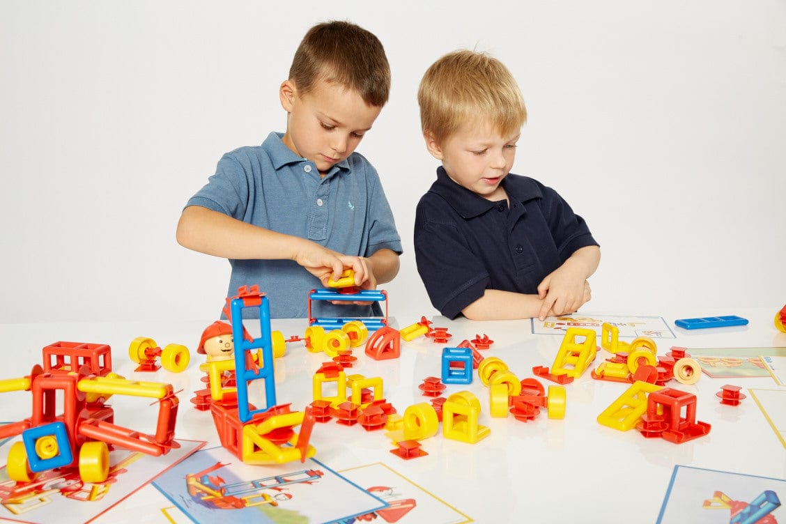 Mobilo Blocks Mobilo Junior Bucket - 106 Pieces