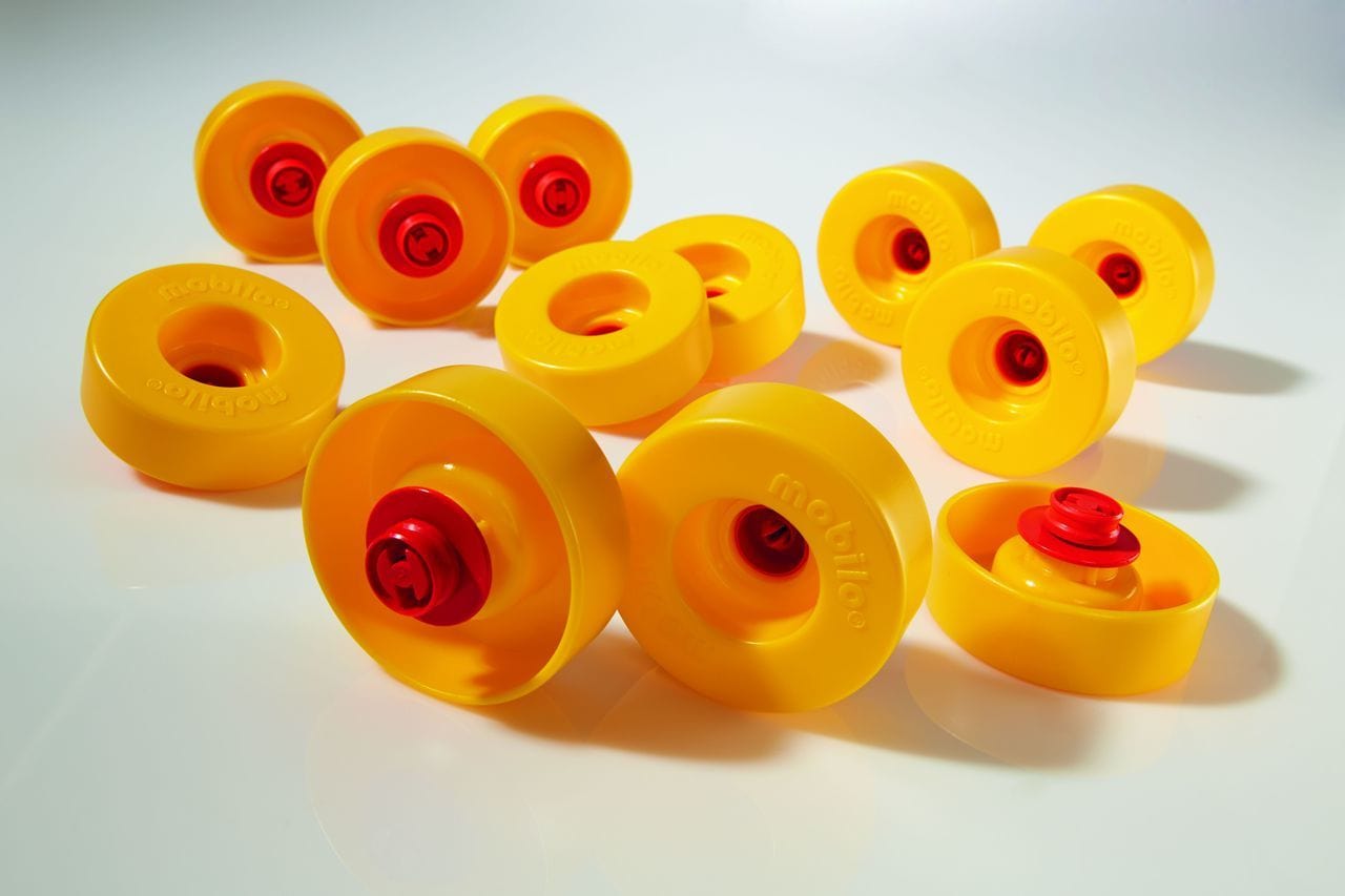 Mobilo Blocks Mobilo Large Wheels  - Supplement 12 Wheels