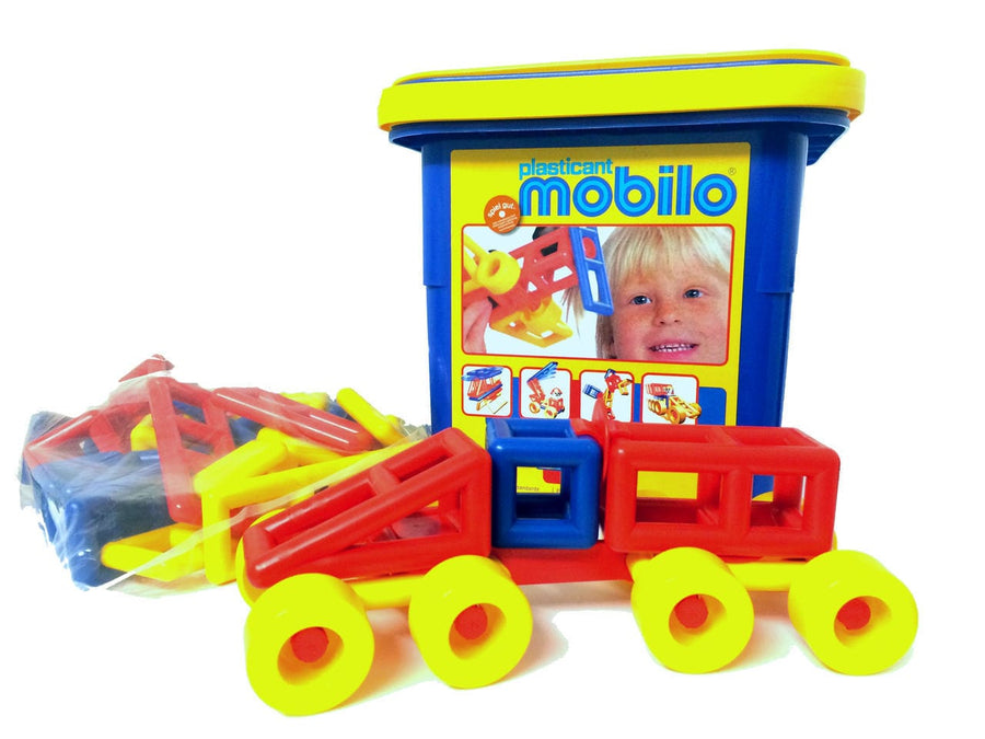 Mobilo Blocks Mobilo Standard Bucket 104 Pcs