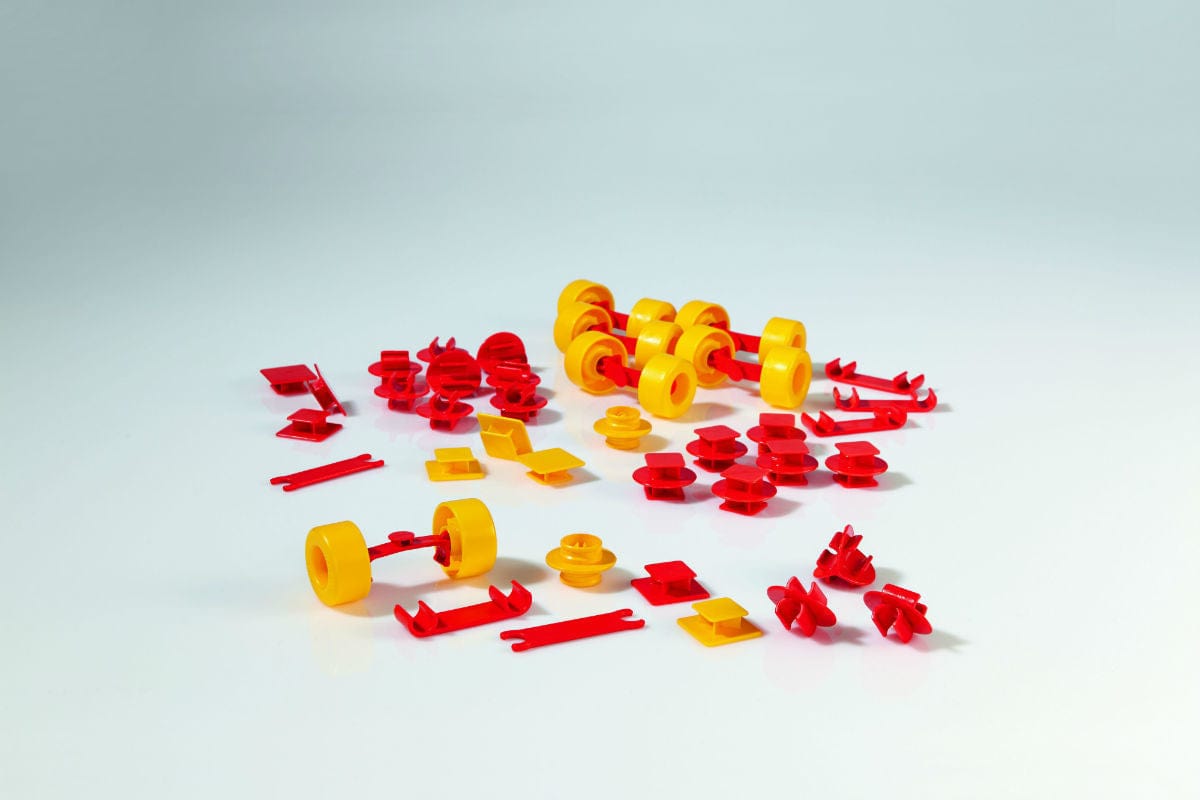 Mobilo Blocks Mobilo Standard Bucket 104 Pcs