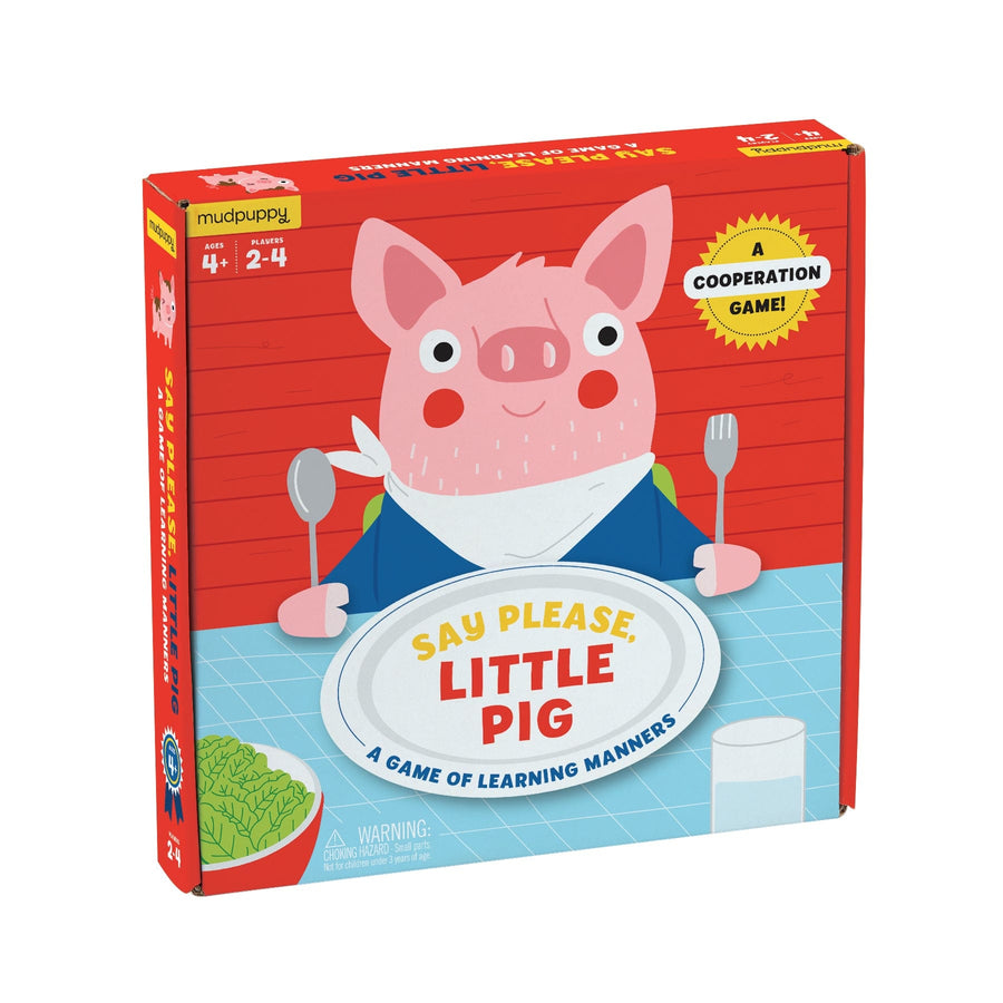 Mud Puppy Board & Card Games Board Game - Say Please Pig