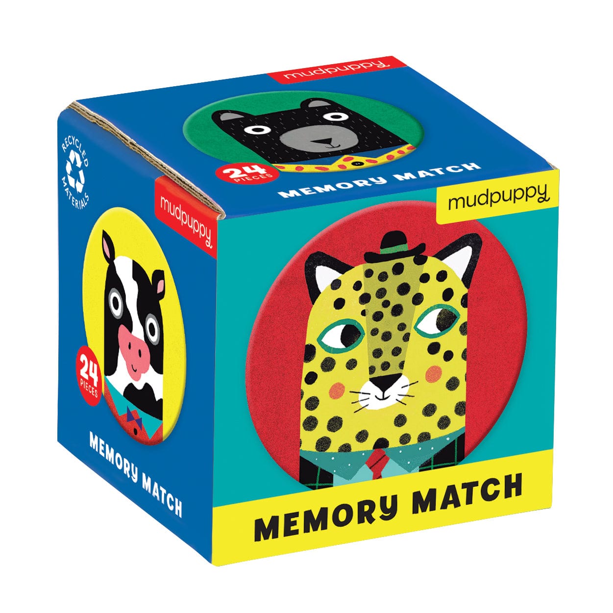 Mud Puppy Board & Card Games Mudpuppy Memory Match - Animals