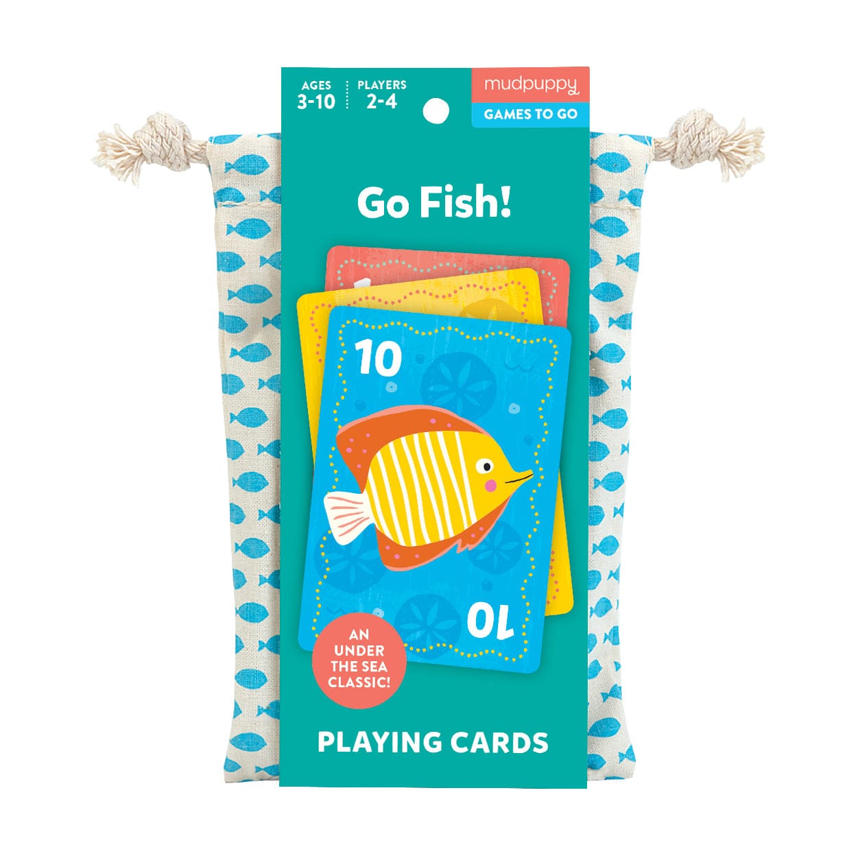 Mud Puppy Board & Card Games Playing Cards - Go Fish