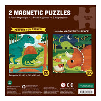 Mud Puppy Magnetic Puzzles Magnetic Puzzle - Dinosaurs 20 Pieces