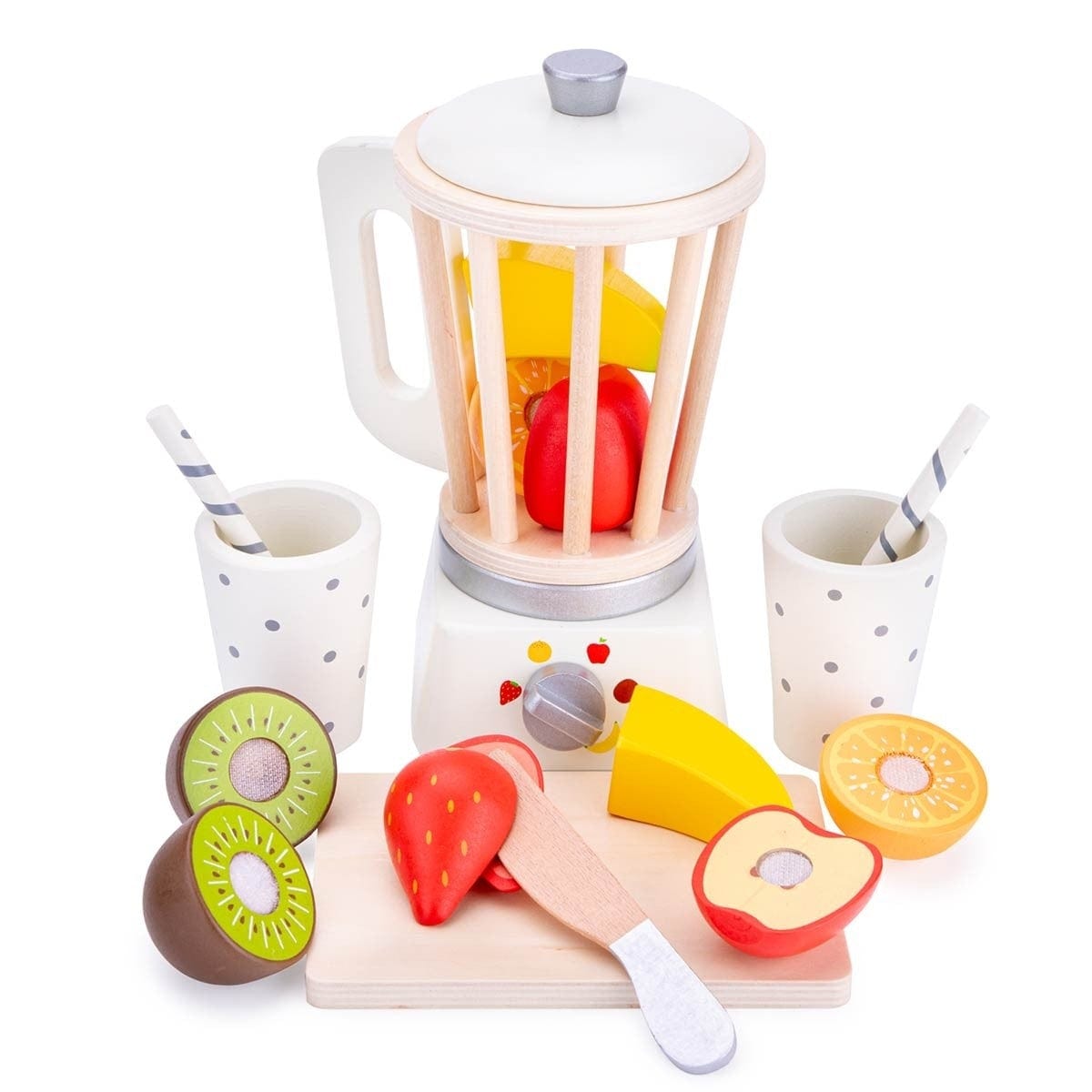 New Classic Toys In the Kitchen Smoothie Blender with Fruit and Cups