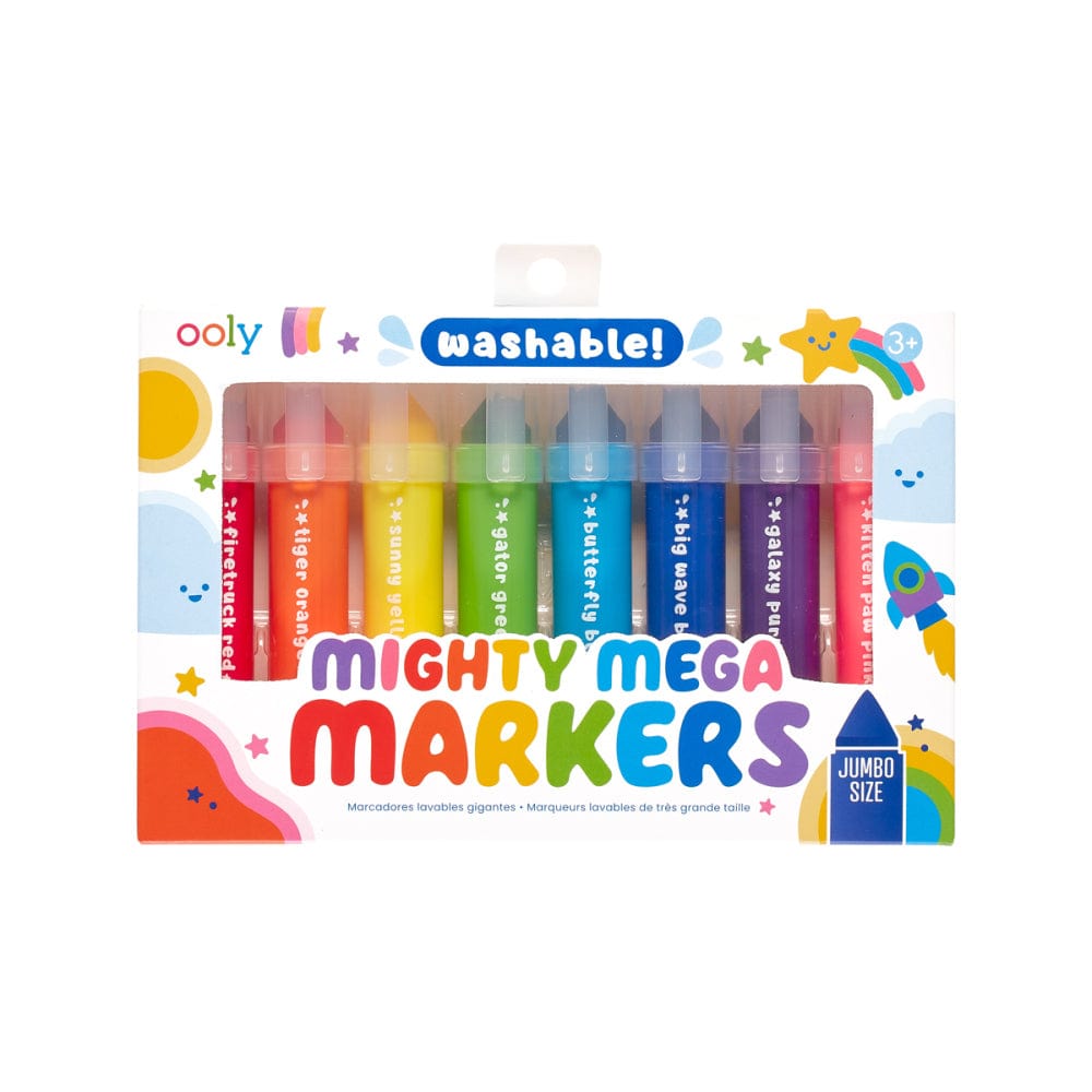 Ooly Art & Craft Ooly Markers – Mighty Mega Markers set of 8