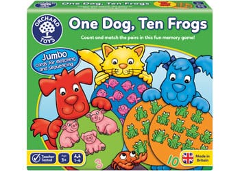 Orchard Toys Board & Card Games Orchard Game - One Dog, Ten Frogs