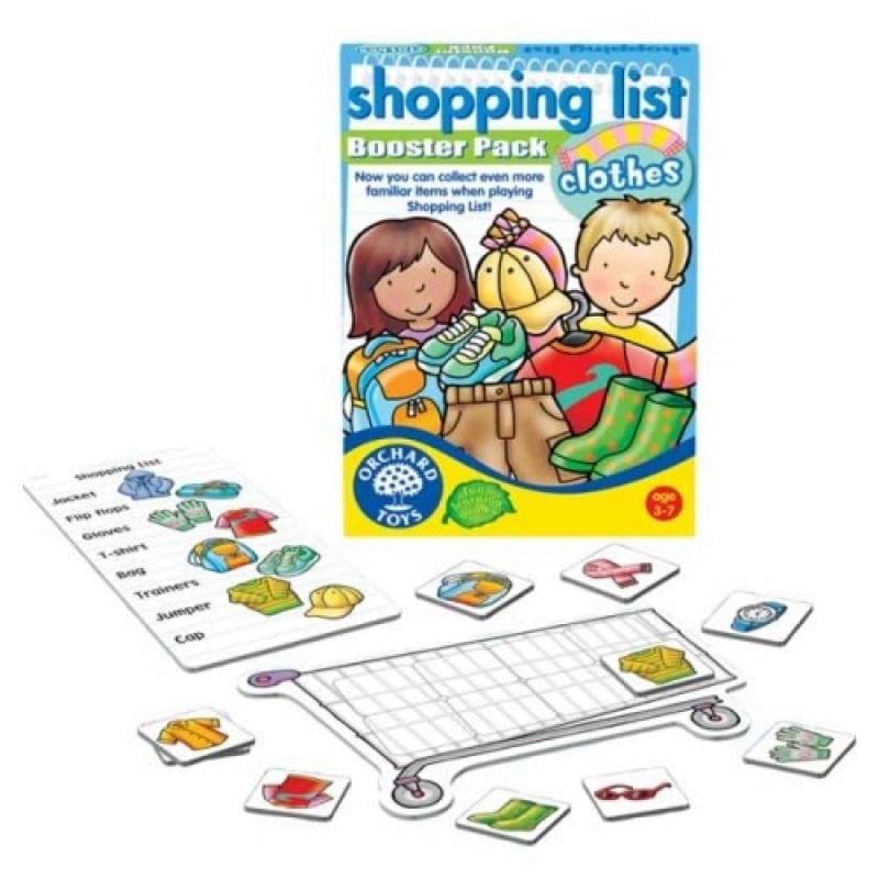 Orchard Toys Board & Card Games Orchard Toys Shopping List Booster | Clothes