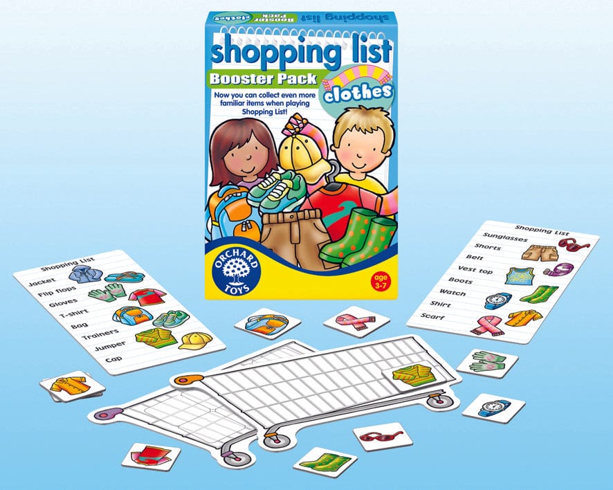 Orchard Toys Board & Card Games Orchard Toys Shopping List Booster | Clothes