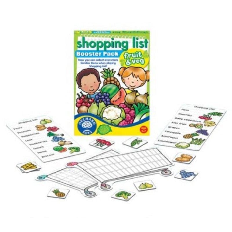 Orchard Toys Board & Card Games Orchard Toys Shopping List Booster | Fruit and Veg