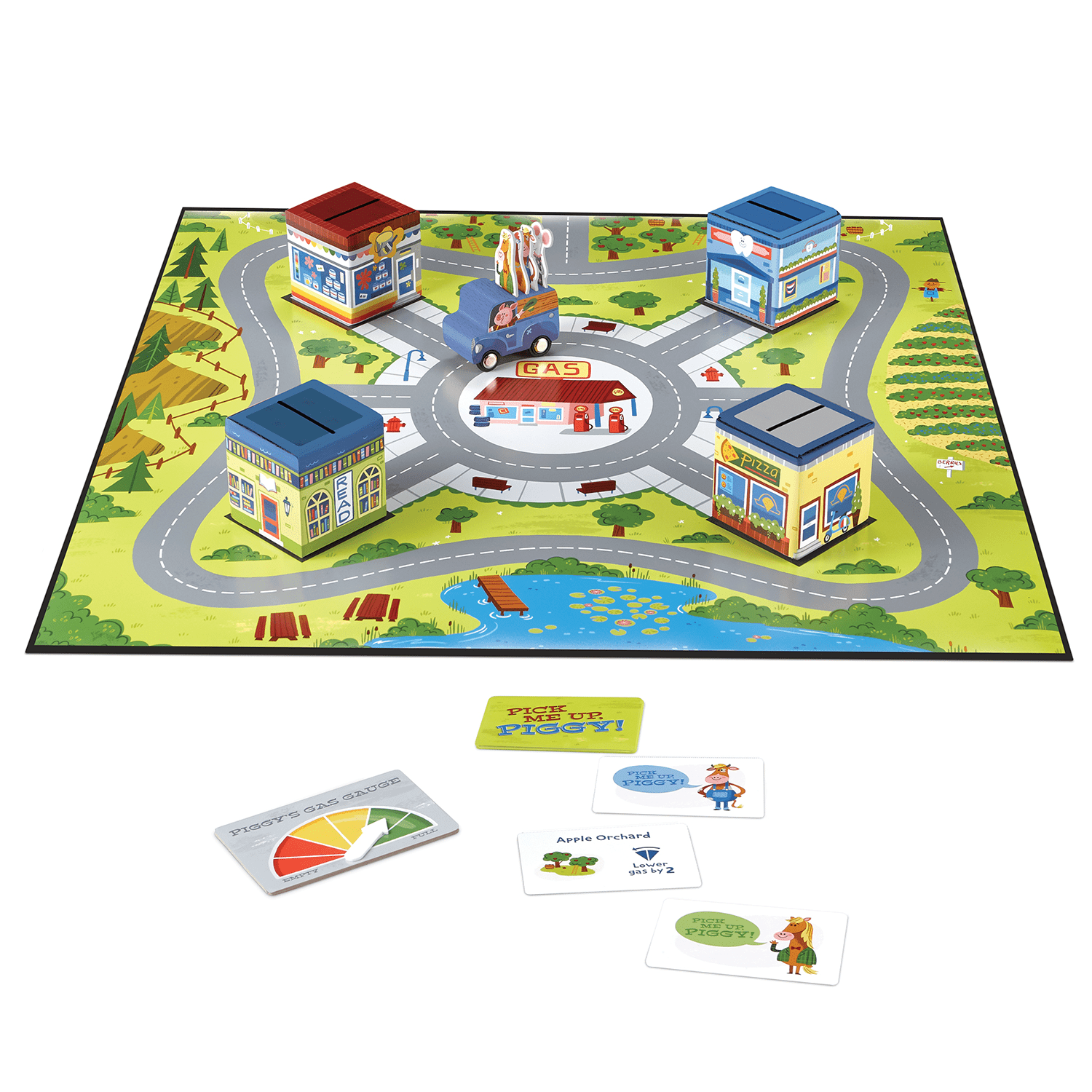 Peaceable Kingdom Board & Card Games Co-operative Game Pick Me Up Piggy