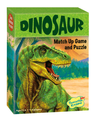 Peaceable Kingdom Board & Card Games Dinosaur Match Up Game - Peaceable Kingdom