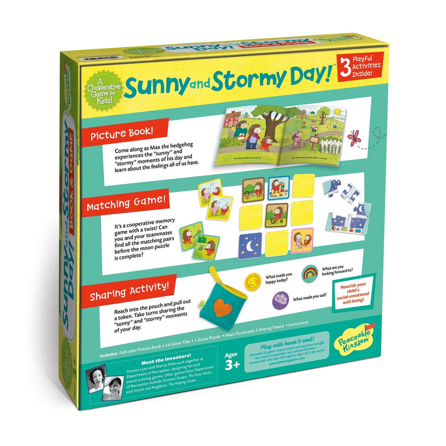 Peaceable Kingdom Board & Card Games Peaceable Kingdom Game - Sunny Stormy Day