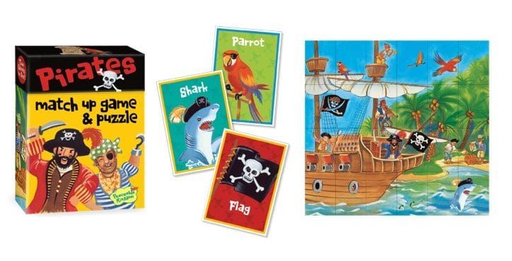 Peaceable Kingdom Board & Card Games Peaceable Kingdom - Match-up game - Pirates