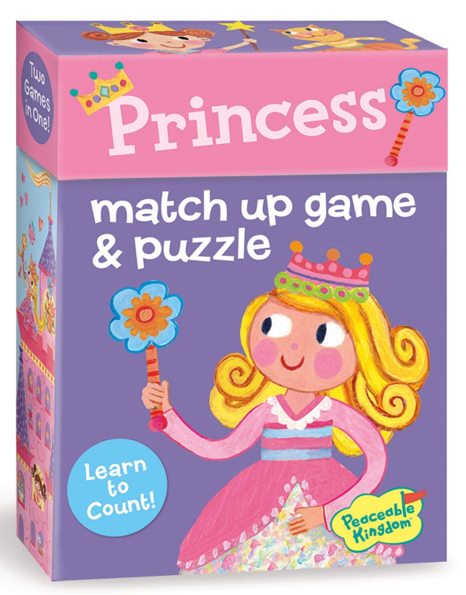 Peaceable Kingdom Board & Card Games Peaceable Kingdom - Match Up Games - Princess