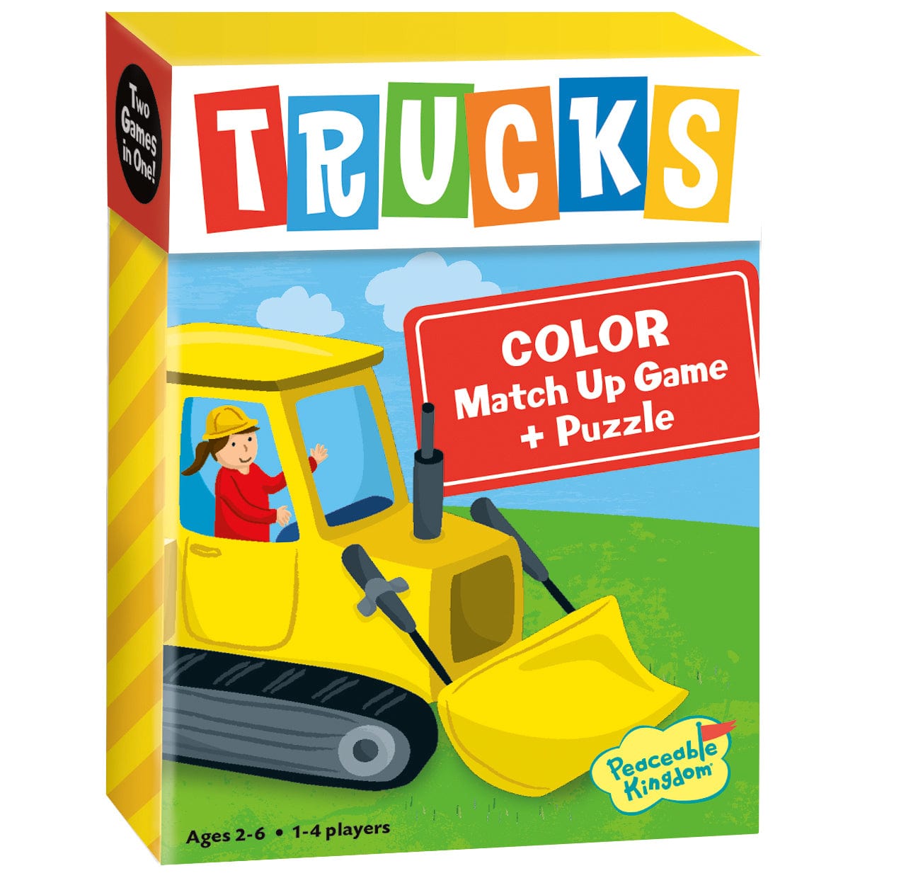 Peaceable Kingdom Board & Card Games Peaceable Kingdom - Match Up Games - Trucks