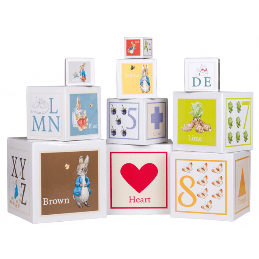 Peter Rabbit Blocks Beatrix Potter Stackable Blocks