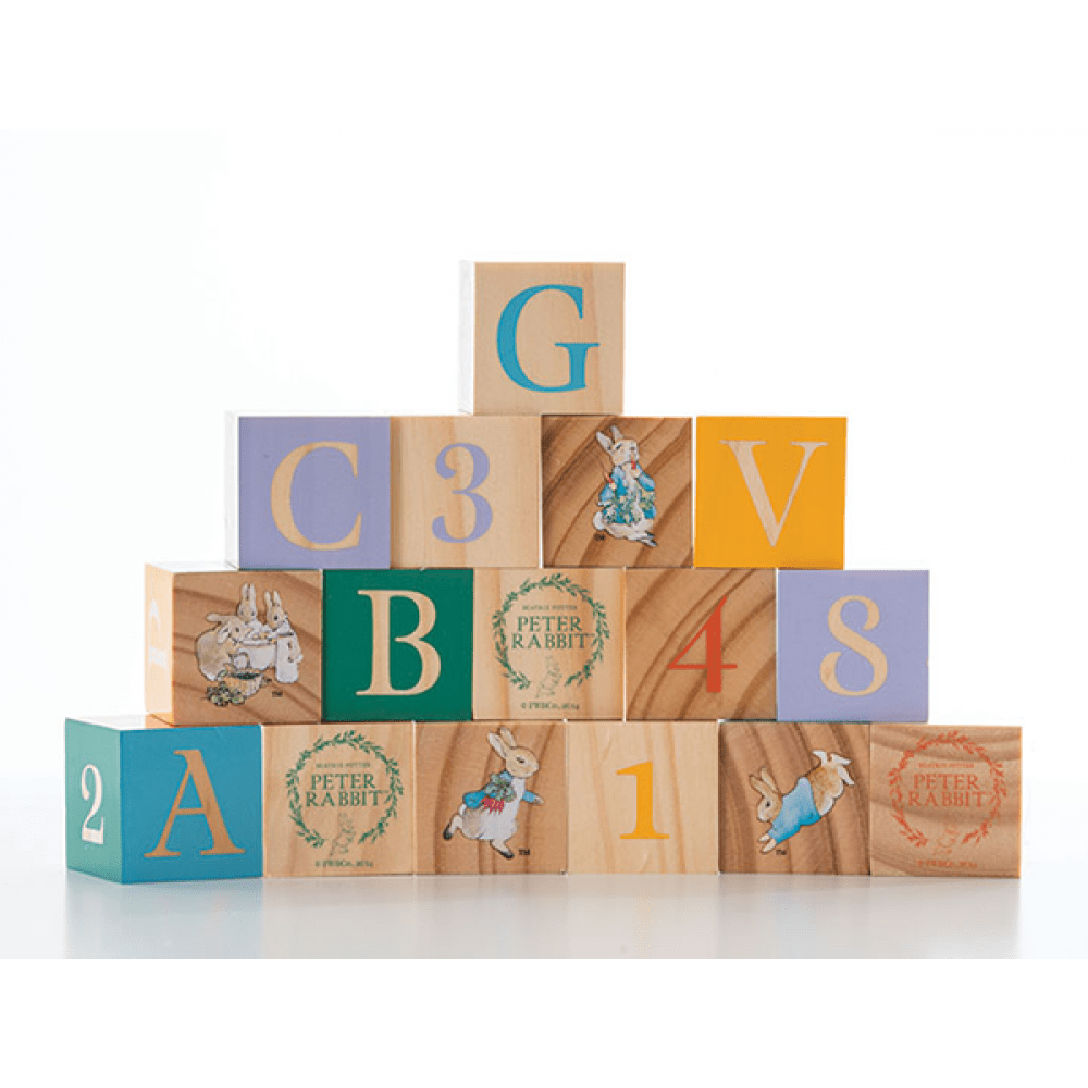 Peter Rabbit Wooden Blocks Peter Rabbit Wooden Learning Blocks