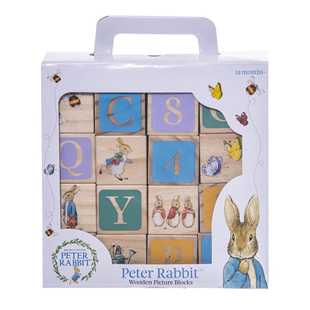 Peter Rabbit Wooden Blocks Peter Rabbit Wooden Learning Blocks