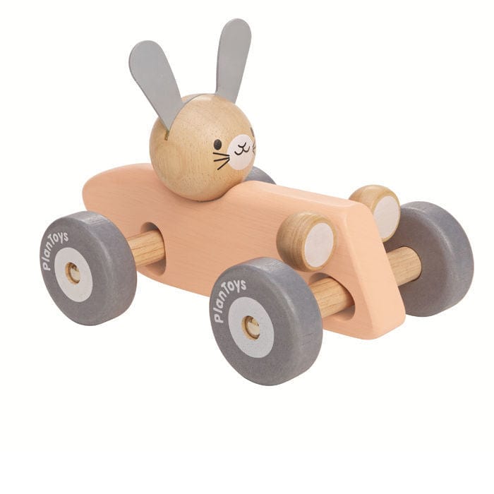 Plan Toys Push & Pull Toys PlanToys - Bunny Racing Car