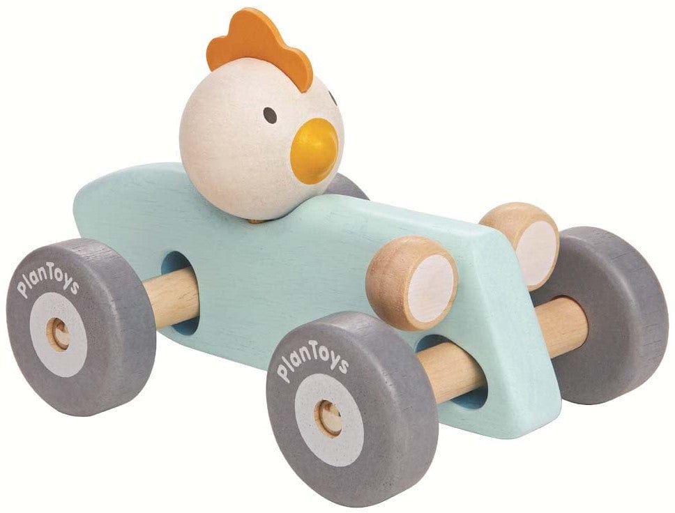 Plan Toys Push & Pull Toys PlanToys - Chicken Racing Car