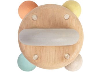 Plan Toys Teethers PlanToys - Bell Rattle - Pastel