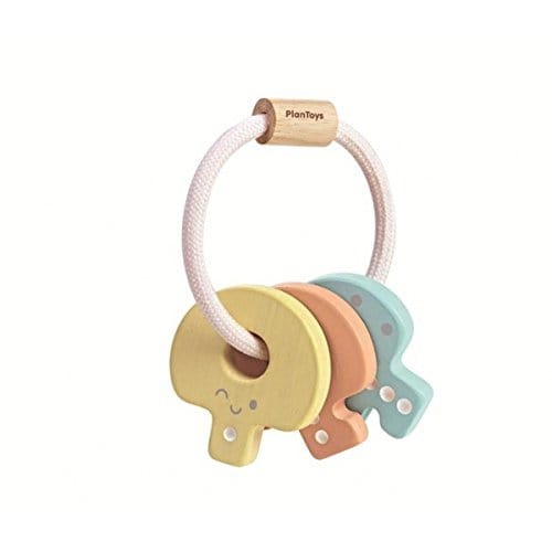 Plan Toys Teethers PlanToys - Key Rattle - Pastel