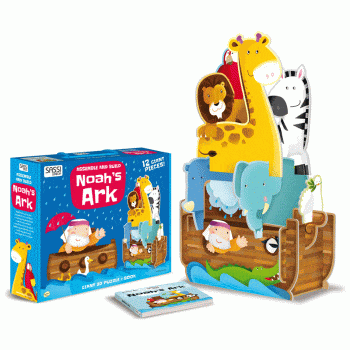 Sassi Junior Books Sassi 3D Noah&#039;s Ark Assemble