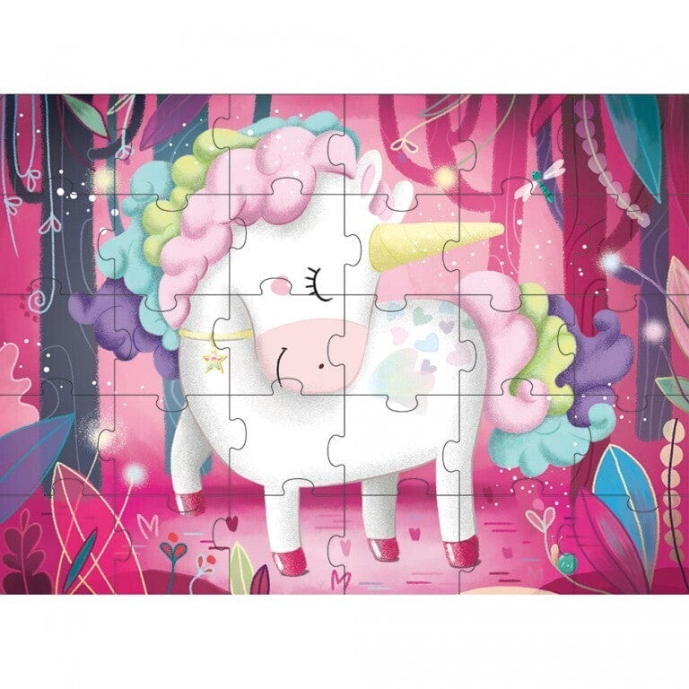 Sassi Junior Floor Puzzles Sassi Book & Giant Puzzle - The Magic Unicorn 30 pcs