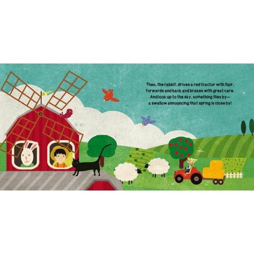 Sassi Junior Floor Puzzles The Farm Book & Giant Puzzle, 30 pcs