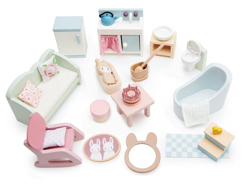 Tender Leaf Toys Doll Houses and Furniture Countryside Set