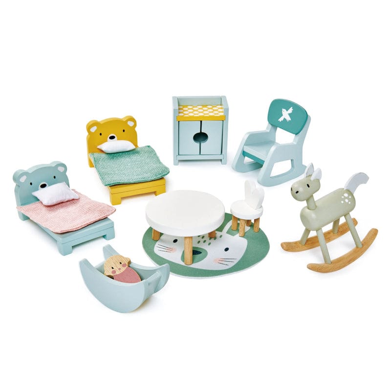 Tender Leaf Toys Doll Houses and Furniture Dovetail Kids Room Set
