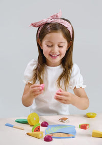 Tender Leaf Toys In the Kitchen Tropical Fruit Chopping Board