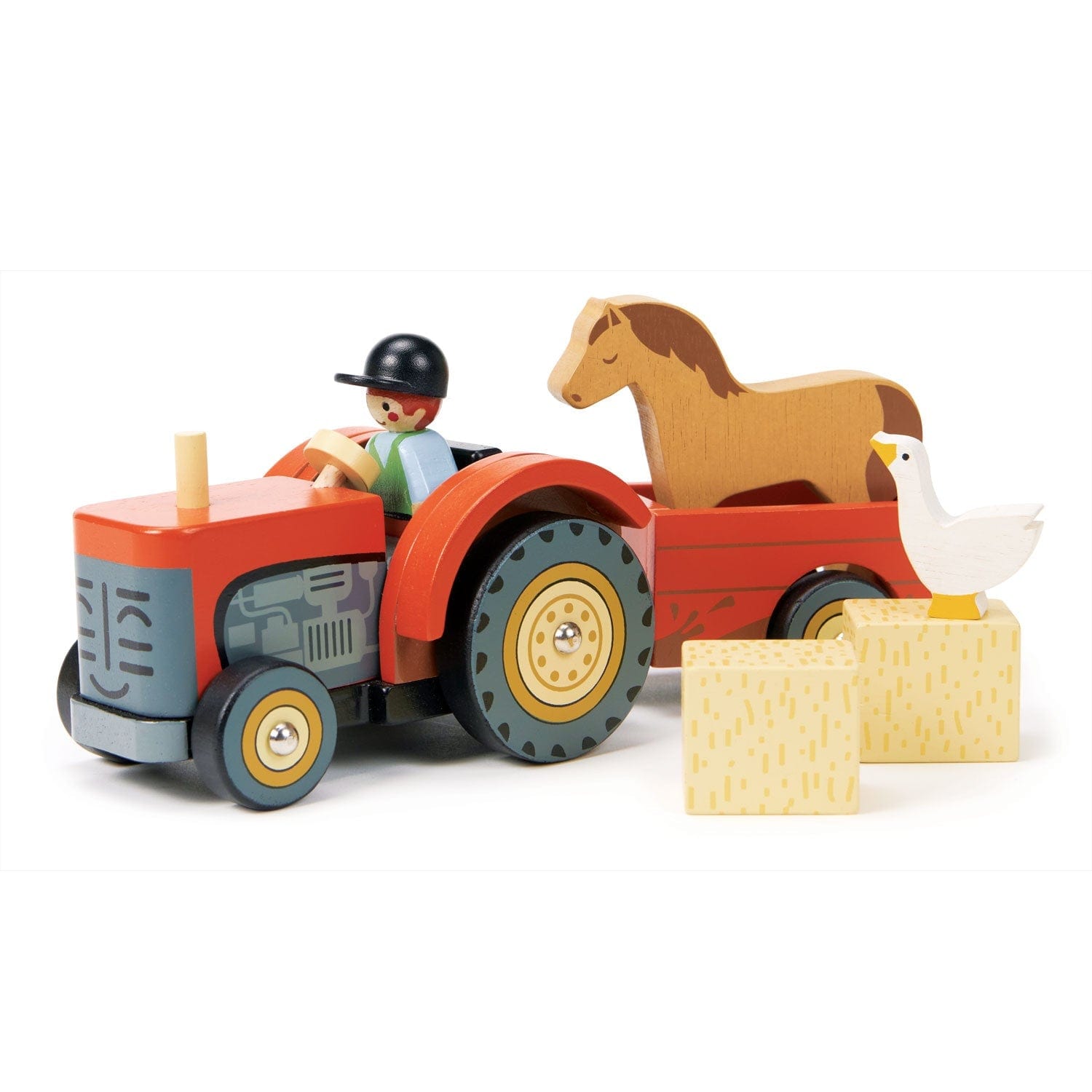 Tender Leaf Toys Pretend Play Farmyard Tractor