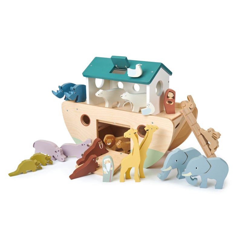 Tender Leaf Toys Pretend Play Noah's Wooden Ark