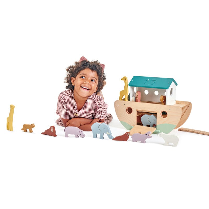 Tender Leaf Toys Pretend Play Noah's Wooden Ark