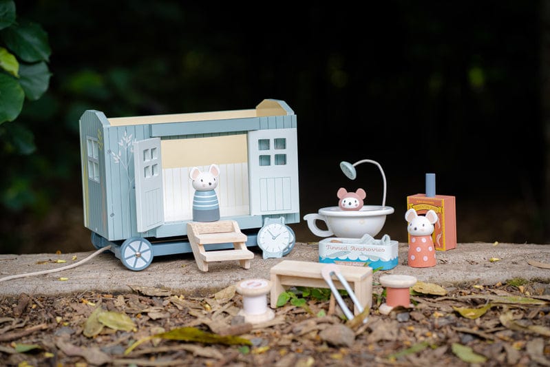 Tender Leaf Toys Pretend Play Secret Meadow Shepherd's Hut