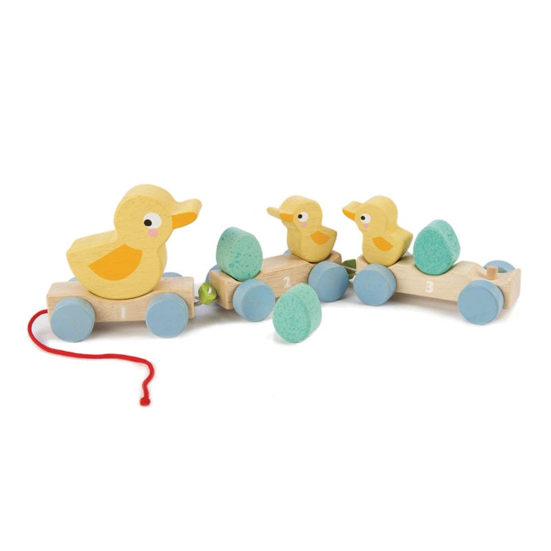 Tender Leaf Toys Push & Pull Toys Tender Leaf Wooden Pull Along Ducks