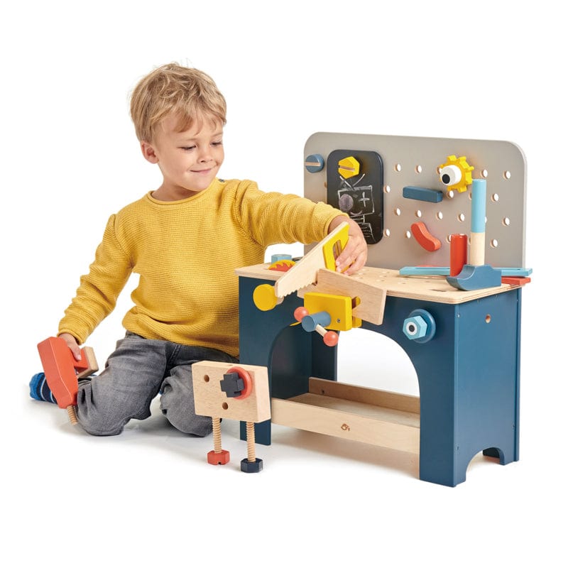 Tender Leaf Toys Tools and Work Benches Table Top Tool Bench