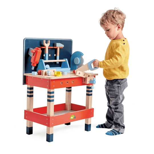 Tender Leaf Toys Tools and Work Benches Tender Leaf Tool and Work Bench