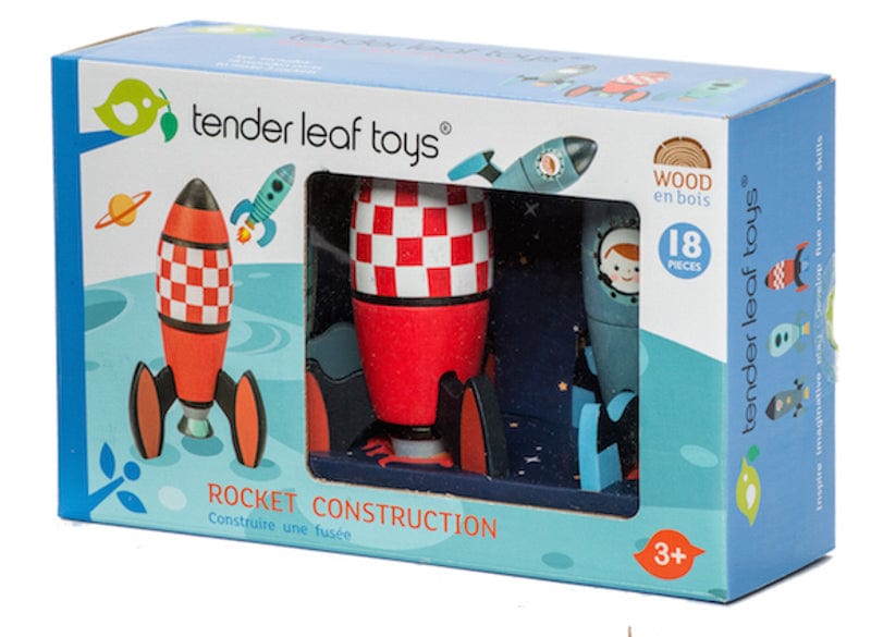 Tender Leaf Toys Tools, Construction & Vehicles Tender Leaf Space Rocket Construction