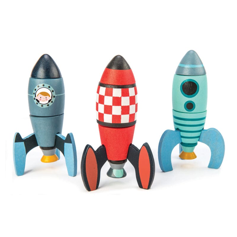 Tender Leaf Toys Tools, Construction & Vehicles Tender Leaf Space Rocket Construction