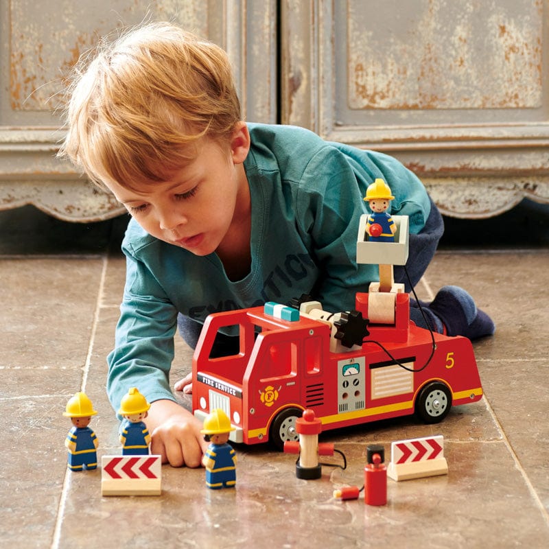 Tender Leaf Toys Toy Garages & Vehicles Tender Leaf Fire Engine