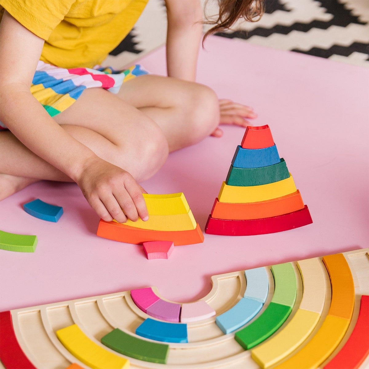 The Freckled Frog Pretend Play Building Rainbows