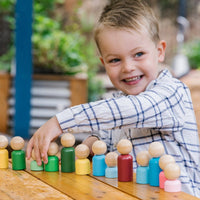 The Freckled Frog Pretend Play Rainbow Families